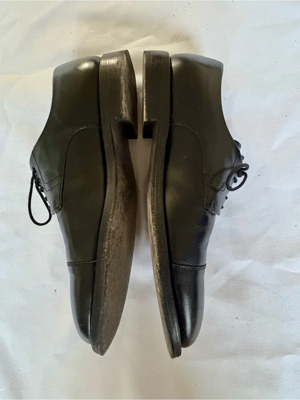 Henry Stevens/Shoepassion Black Cap-Toe Derby - Size Men’s US9 - Goodyear Welt